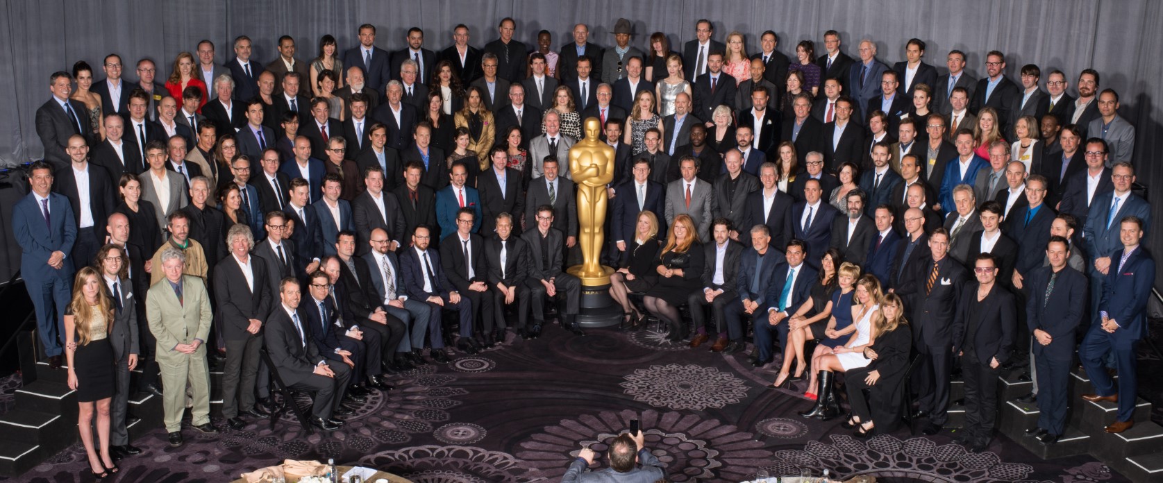 групповое фото всех номинантов на "Оскар 2018"
