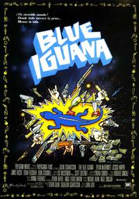 Постер Голубая игуана