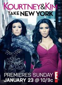 Постер Кортни и Ким в Нью-Йорке