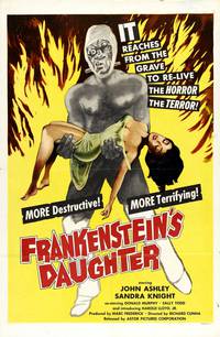 Постер Дочь Франкенштейна