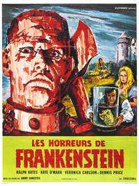 Постер Ужас Франкенштейна