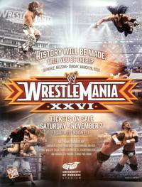 Постер WWE РестлМания 26
