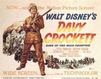 Постер Дэви Крокетт, король диких земель
