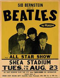 Постер The Beatles at Shea Stadium