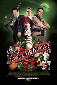 Постер Убойное Рождество Гарольда и Кумара