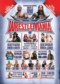 Постер WWE РестлМания 32
