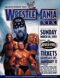 Постер WWE РестлМания XIX