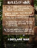 Постер из фильма "Я объявляю войну" - 1