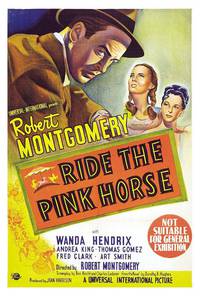 Постер Розовая лошадь