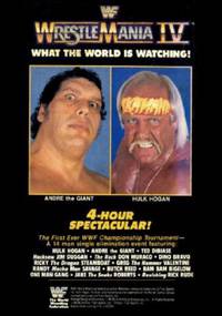 Постер WWF РестлМания 4 (видео)