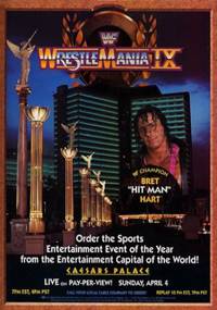 Постер WWF РестлМания 9 (видео)