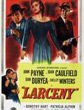 Постер из фильма "Larceny" - 1