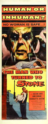 Постер The Man Who Turned to Stone