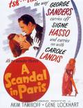 Постер из фильма "Скандал в Париже" - 1