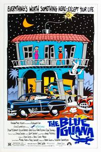 Постер Голубая игуана