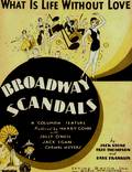 Постер из фильма "Broadway Scandals" - 1