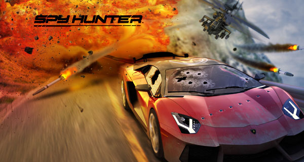 иллюстрация к игре "Spy Hunter"