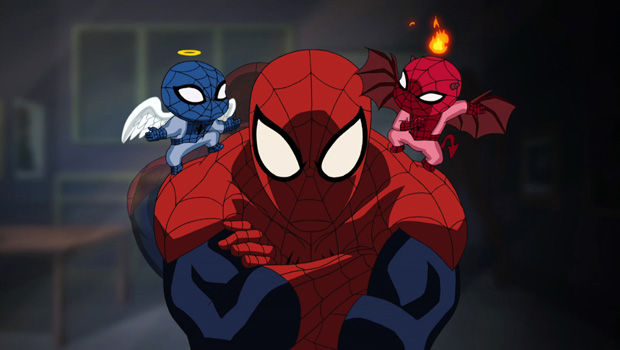 анимированный Человек-паук