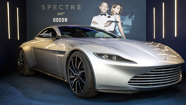 автомобиль Aston Martin DB10 из фильма "007: Спектр"
