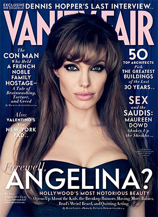 Декада Энджи: лучшие обложки журналов с Анджелиной Джоли