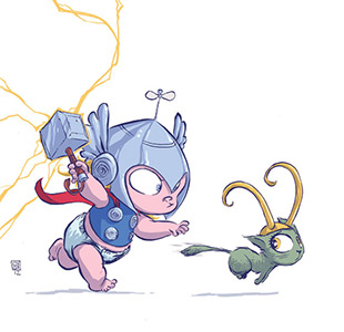 Как выглядели супергерои Marvel в детстве