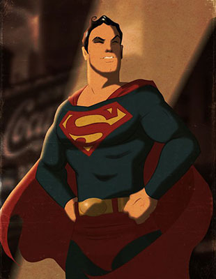 Супергерои и роскошные пин-ап девушки