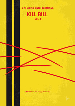 Минималистические постеры к фильмам Тарантино