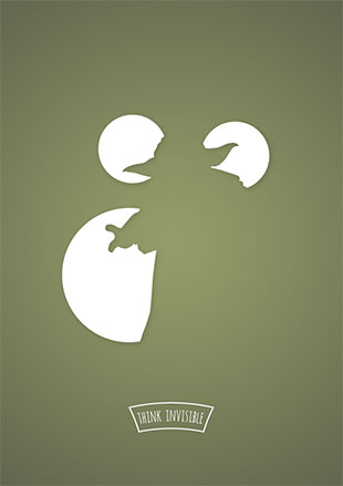 «Невидимые» кинопостеры