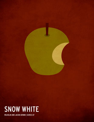 Сказочные минималистические постеры