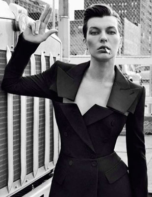 Милла Йовович для журнала Vogue Paris