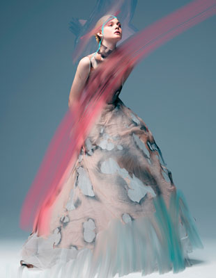 Эль Фаннинг и непослушные краски