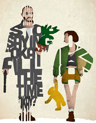 Рисованные киноцитаты.