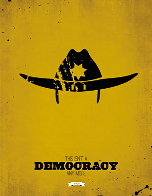 Минималистические постеры к сериалу "Ходячие мертвецы".