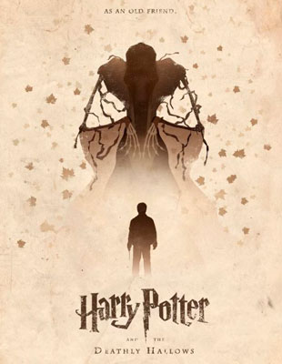 Отпечатки Гарри Поттера: фан-постеры.