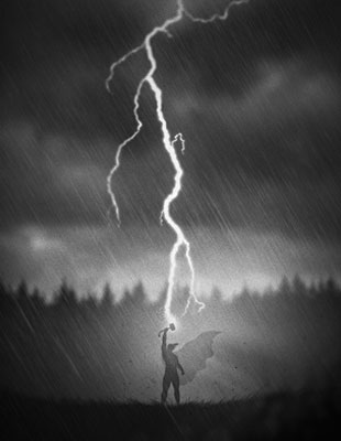 Супергерои в стиле нуар.