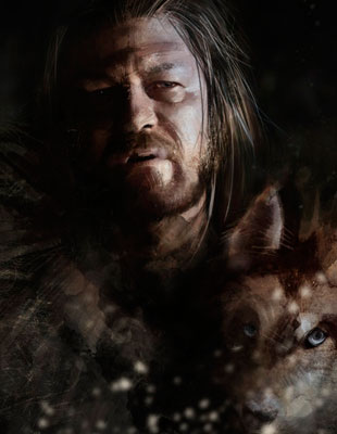 Живописные портреты героев "Игры престолов".