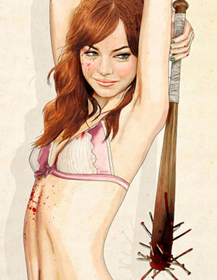 Горячая кровь: актрисы в образах секси-маньячек.