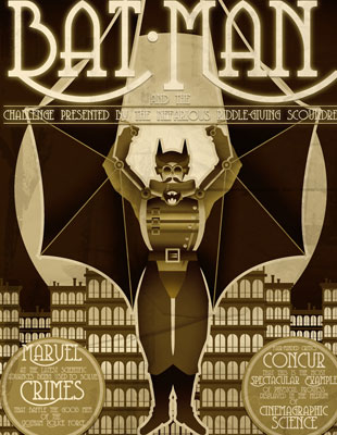 Неожиданные постеры к героям Marvel и DC