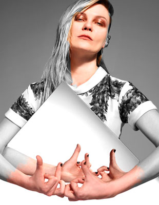 Странные фантазии Кирстен Данст.