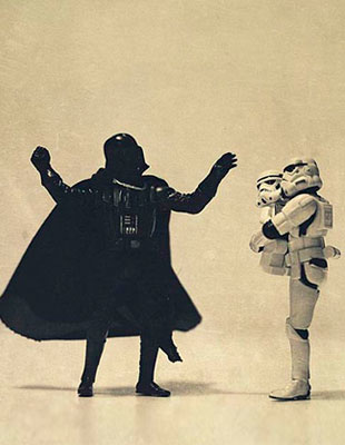 Грустная семья штурмовиков