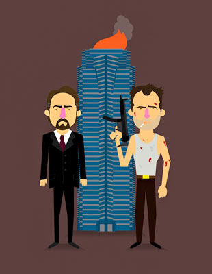 Шуточные кинопостеры Олафа Куадраса