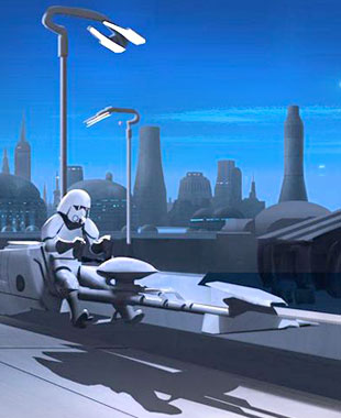 Концепт-арт сериала «Звездные войны: Повстанцы»