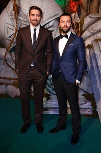 Ли Пейс (Трандуил) и Эйдан Тернер (гном Кили)