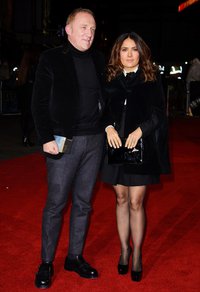 Сальма Хайек с мужем