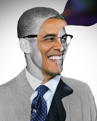 <p>Барак Обама / Малкольм Икс</p>