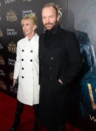 Стинг с женой