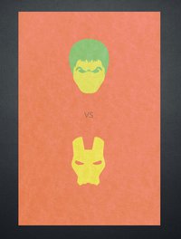 <p>Халк против Железного человека</p>