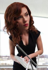 <p class="MsoNormal">Скарлетт Йоханссон в&nbsp;образе Черной вдовы</p>