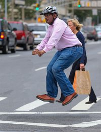 <p>Актер и ведущий погоды Эл Рокер</p>