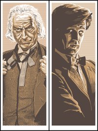 <p>Первый и одиннадцатый Доктора</p>